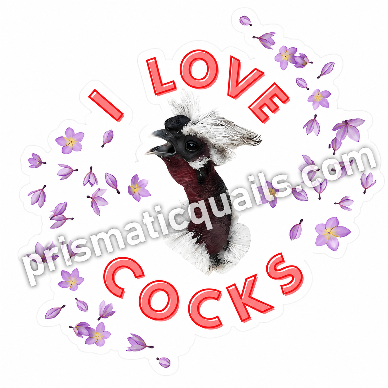 I heart cocks 3 inches