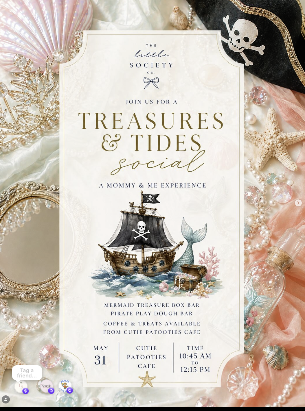 Treasures & Tides — Mermaid & Pirate Experience