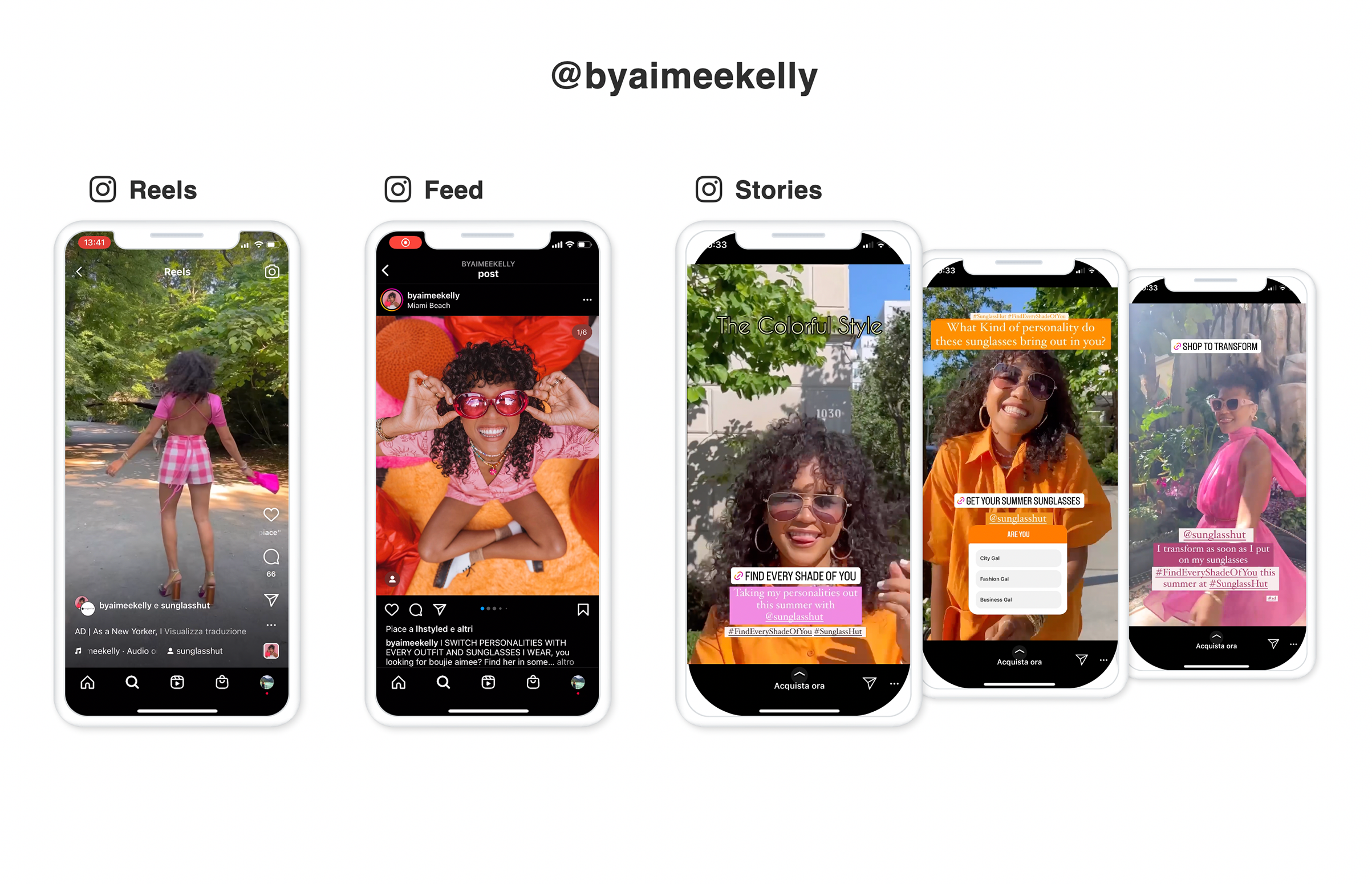 Instagram: Stories and Reels