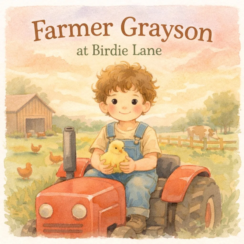 Farmer Grayson at Birdie Lane