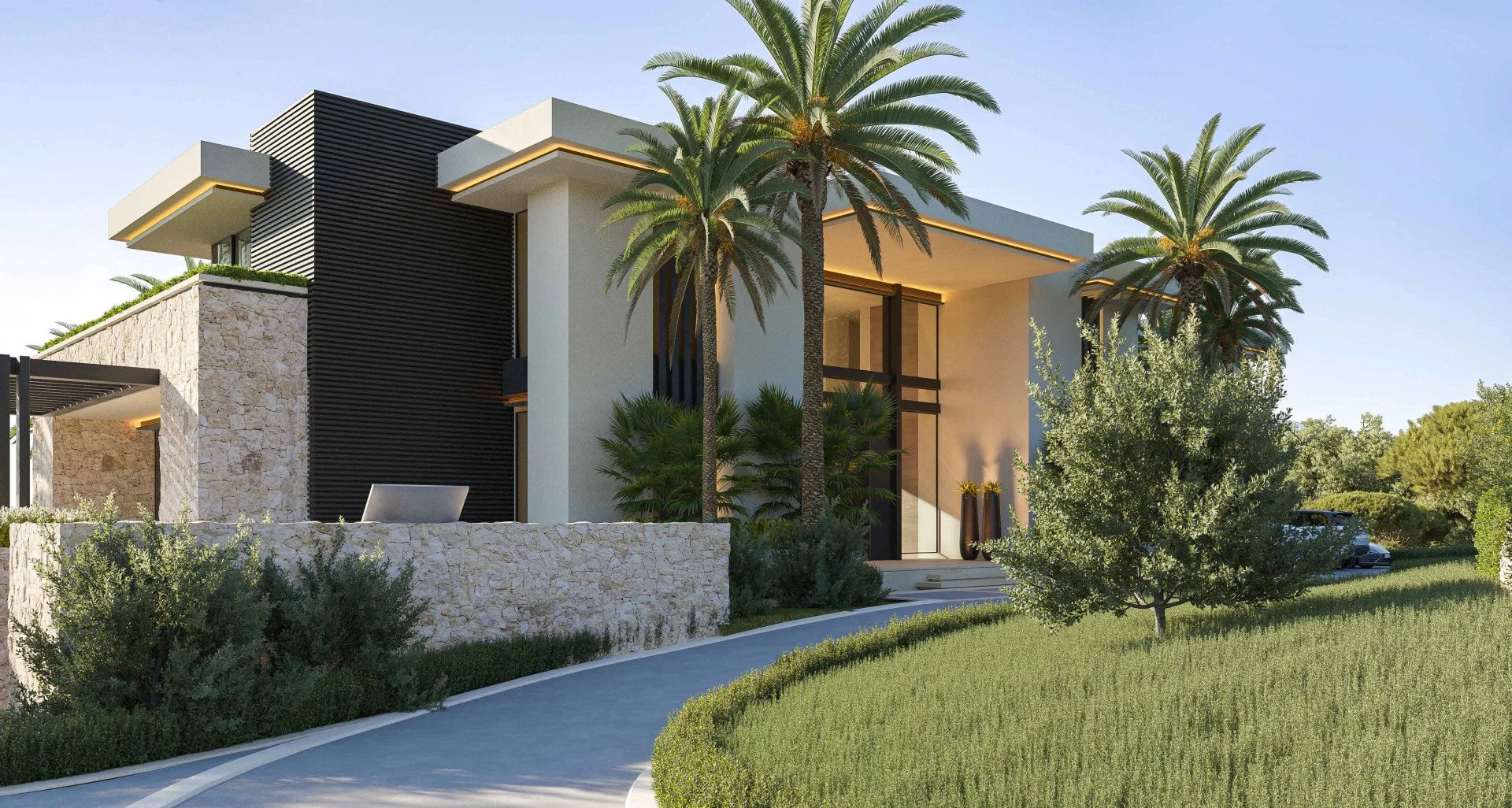 Marbella beachfront villas