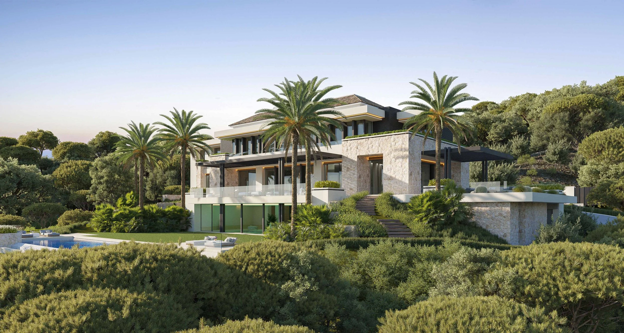 Luxury villas Golden Mile Marbella