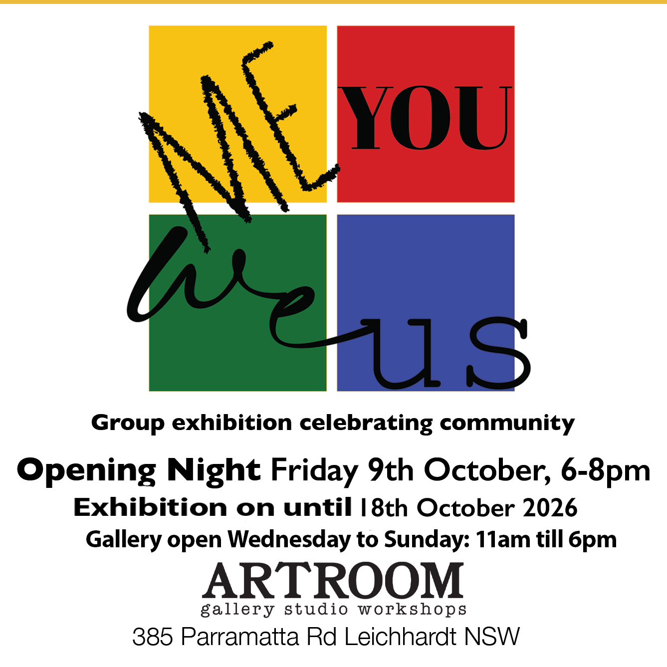 ME YOU WE US Group Art Exhibition