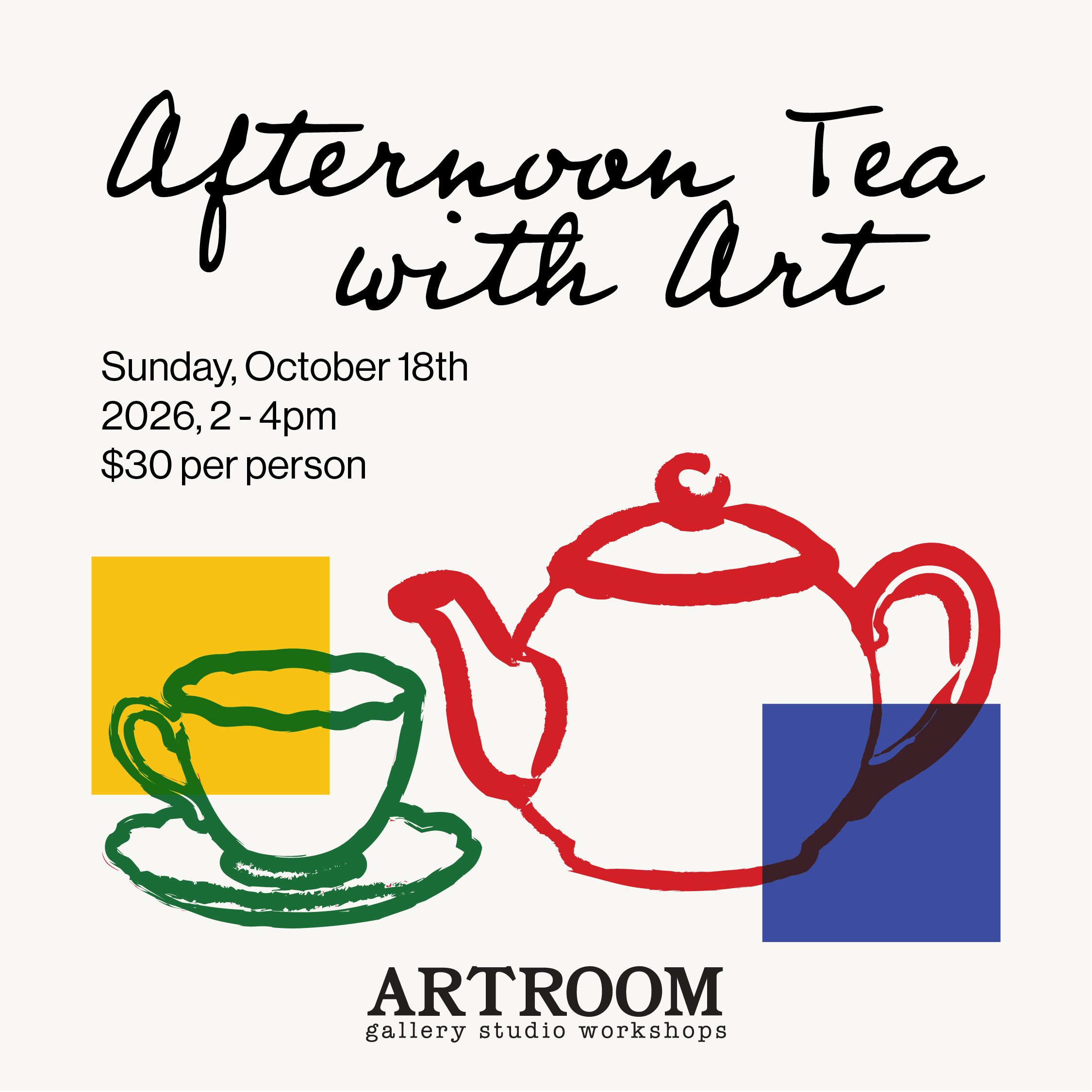 Afternoon Tea with Art