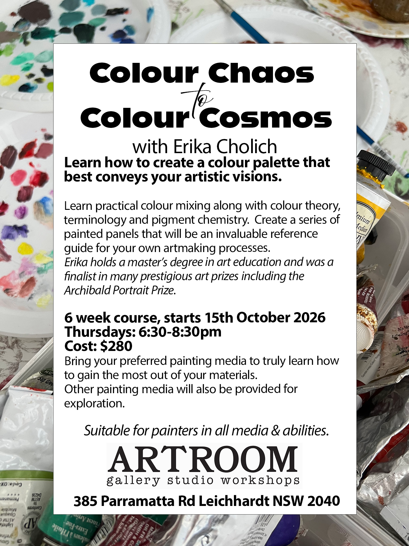 Colour Chaos to Colour Cosmos