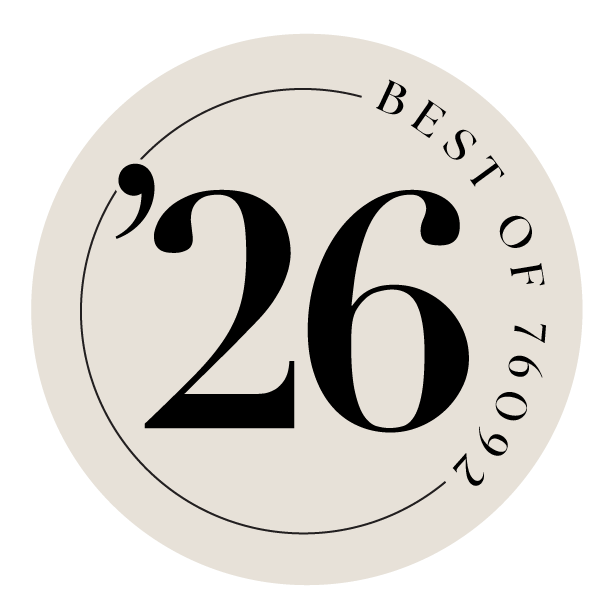 Circular logo with text 'Best of 76 26' and decorative elements around the numbers.