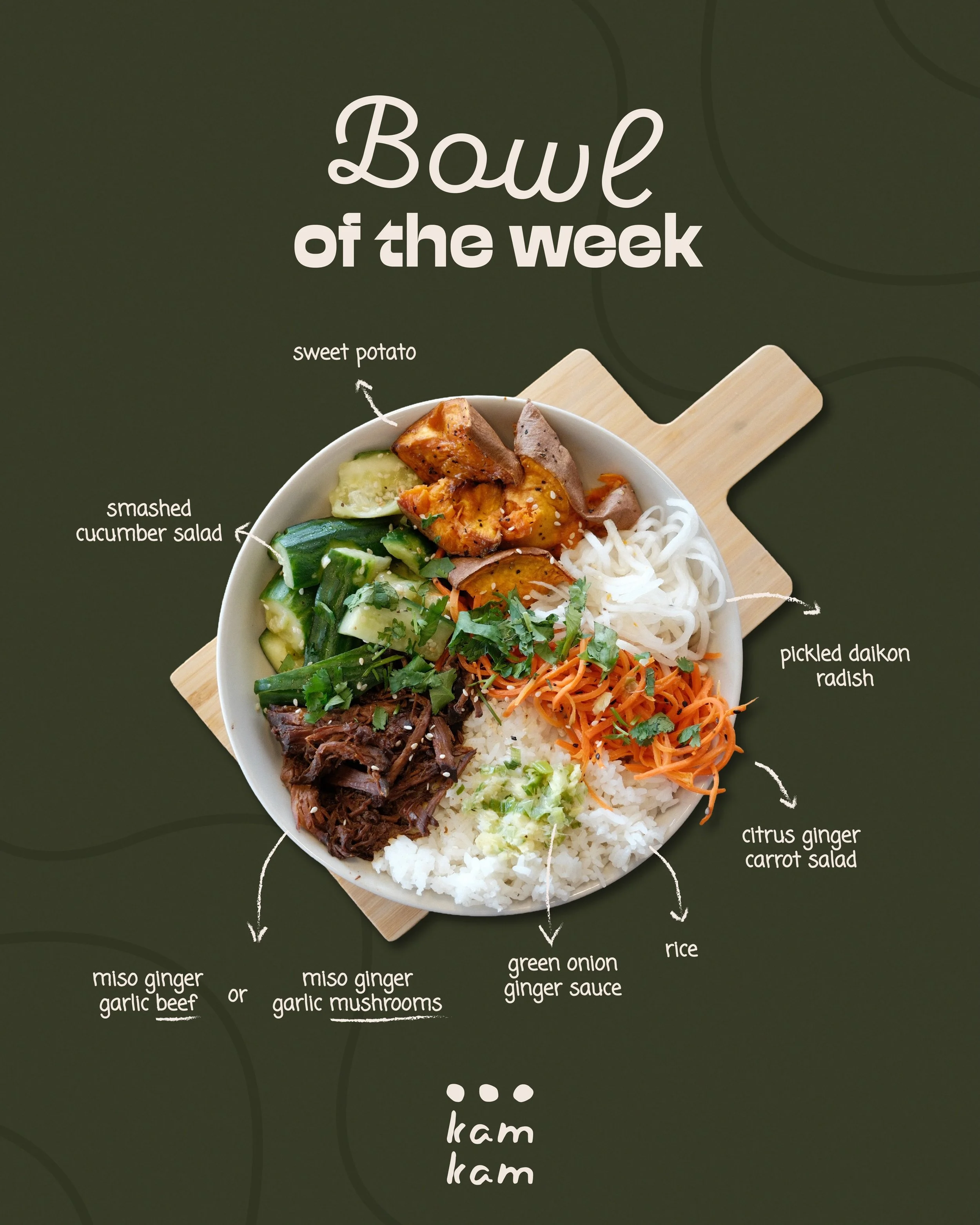 𝗕𝗼𝘄𝗹 𝗼𝗳 𝘁𝗵𝗲 𝗪𝗲𝗲𝗸 𝗵𝗮𝘀 𝗲𝗻𝘁𝗲𝗿𝗲𝗱 𝘁𝗵𝗲 𝗰𝗵𝗮𝘁 🥣

Fresh ingredients, big flavor, and just the right excuse to skip making lunch today.

In a rush? Simply scan the QR code to order ahead, then swing by when it&rsquo;s ready. Easy