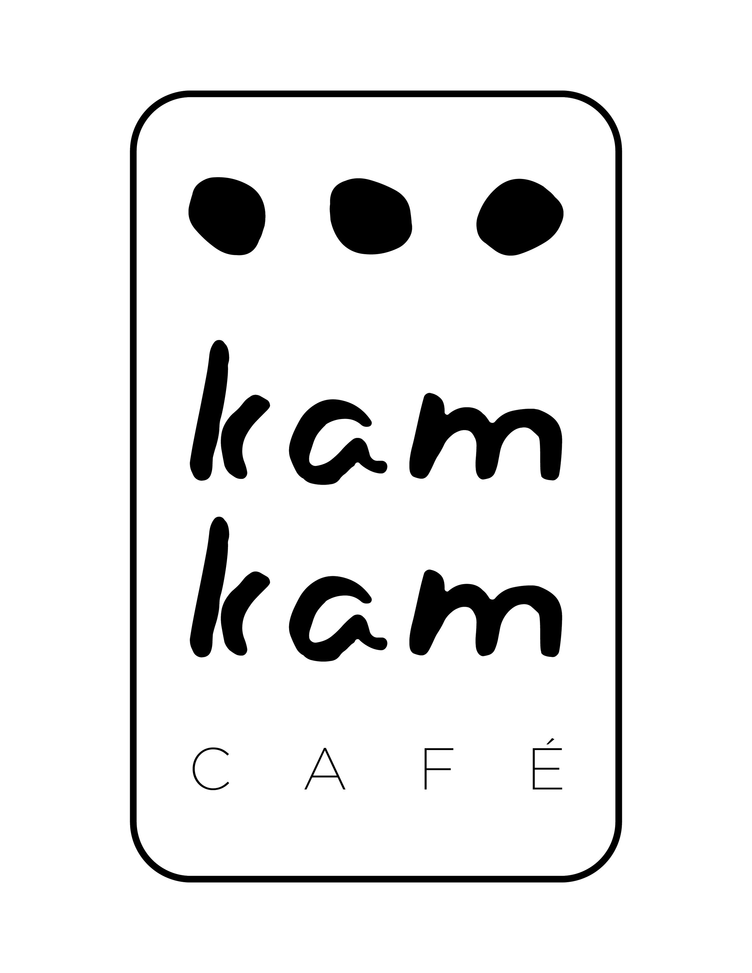 kam kam cafe logo