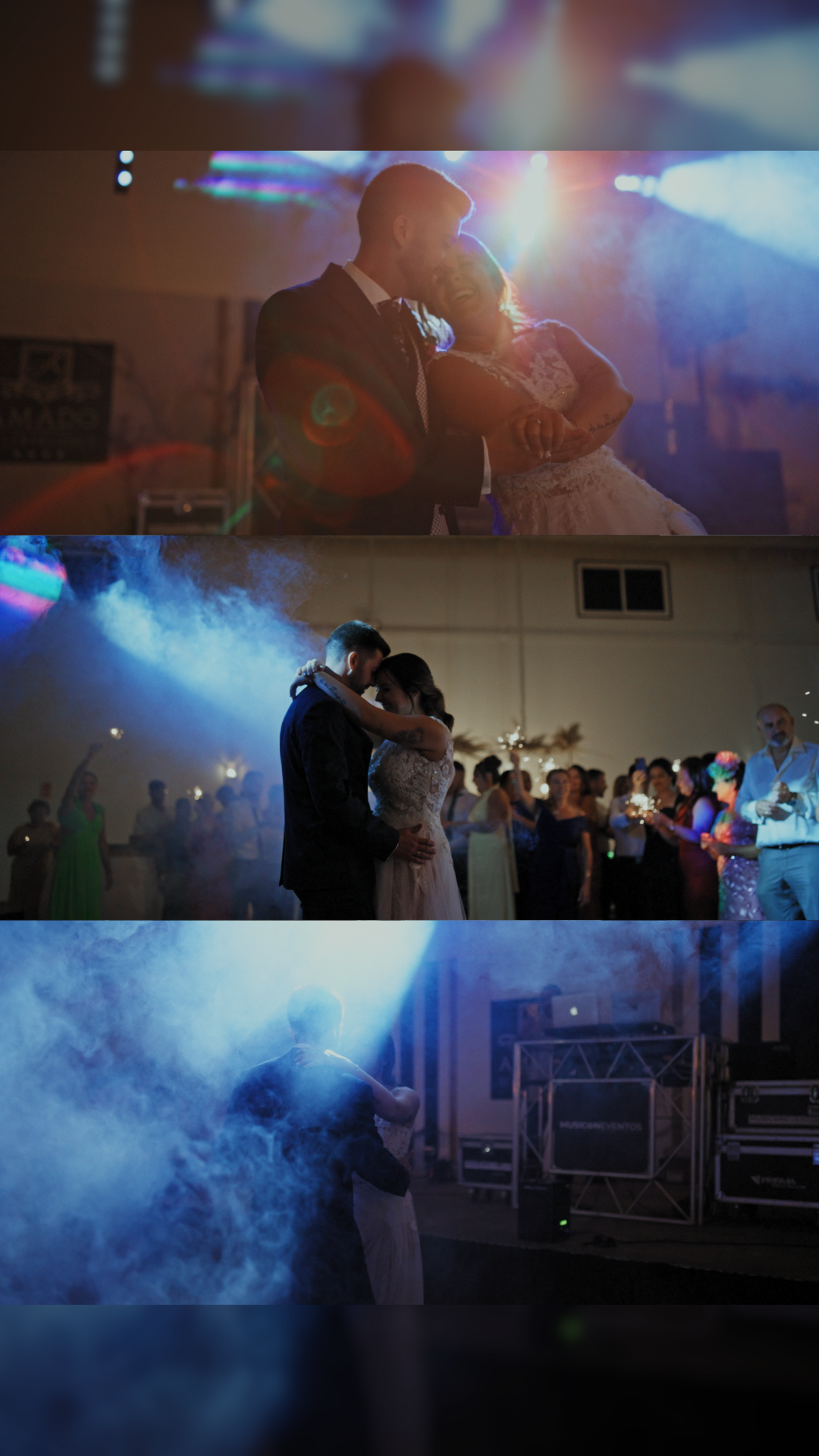 Baile de los novios fiesta de boda en Cádiz