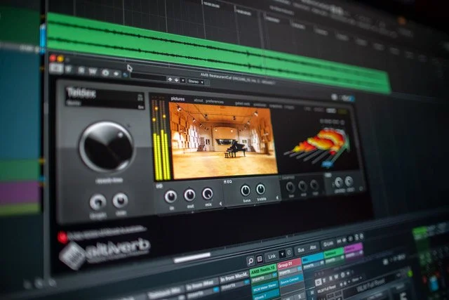 Altiverb: room simulator software, used in sound design at Red Facilities, Edinburgh