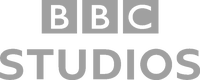 BBC Studios logo with three square blocks labeled B, B, C above the text 'STUDIOS'.