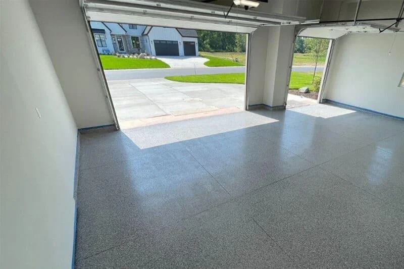 Home garage Quartz Epoxy Flooring
