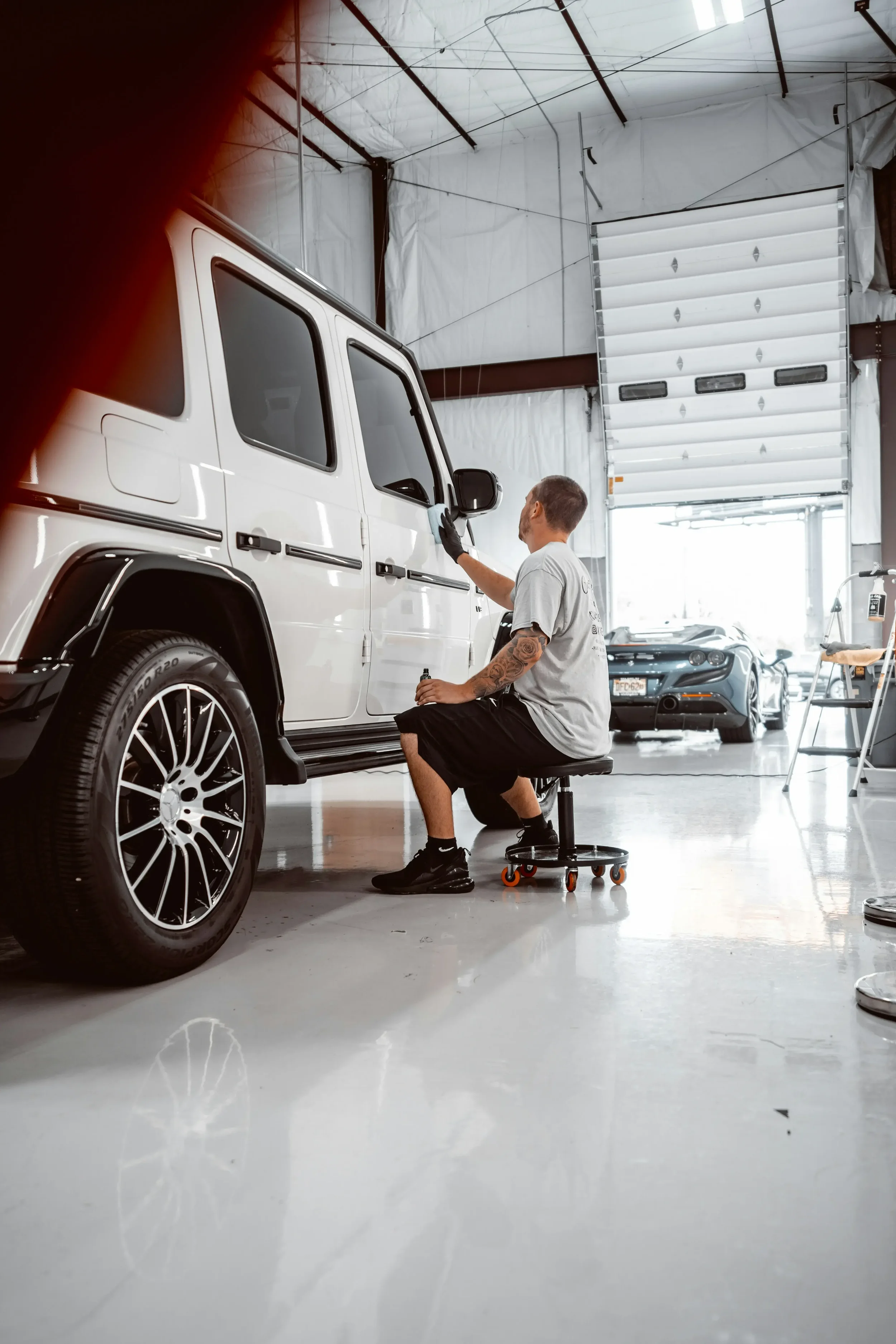 Workshop Garage epoxy Flooring
