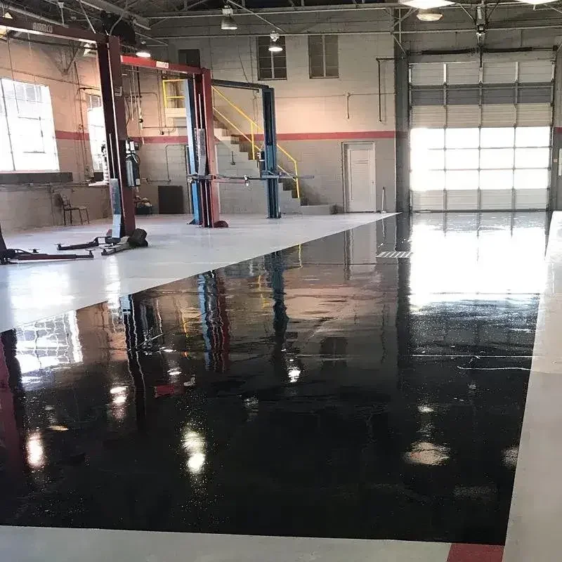 Workspace epoxy Flooring