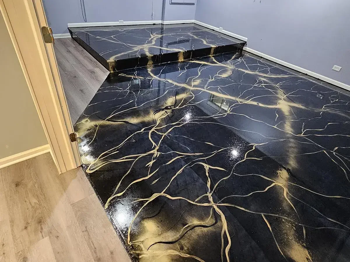 Metallic Epoxy Floor