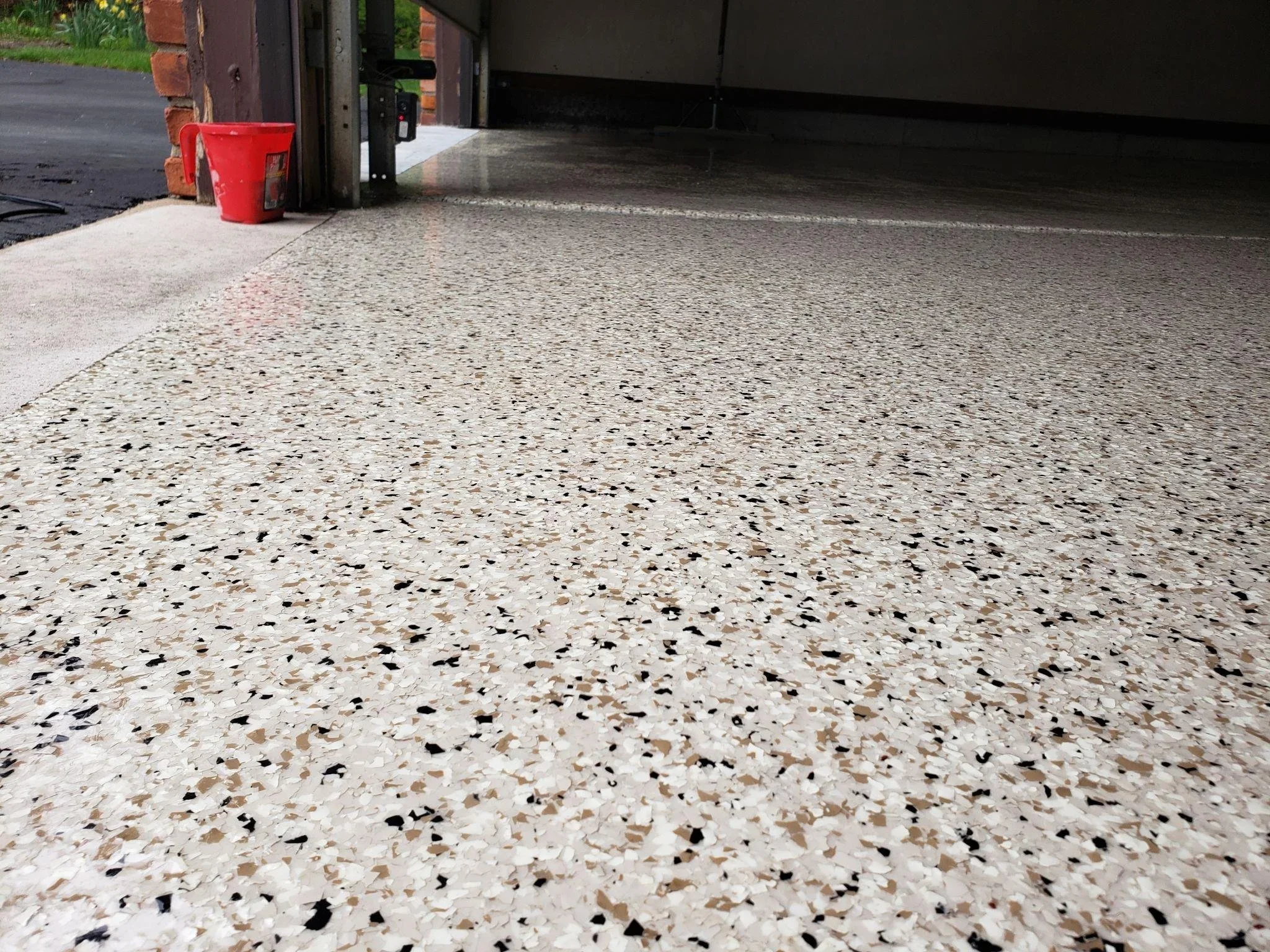 Mid-Tone flakes epoxy Blends