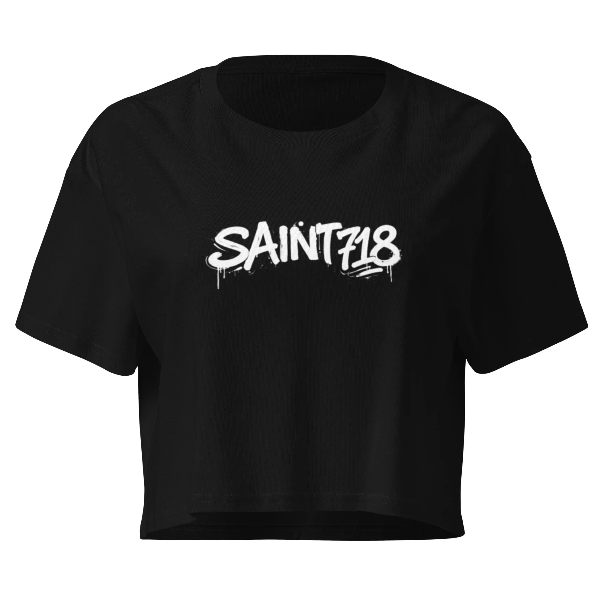 SAINT718 Women’s Crop "Tea"