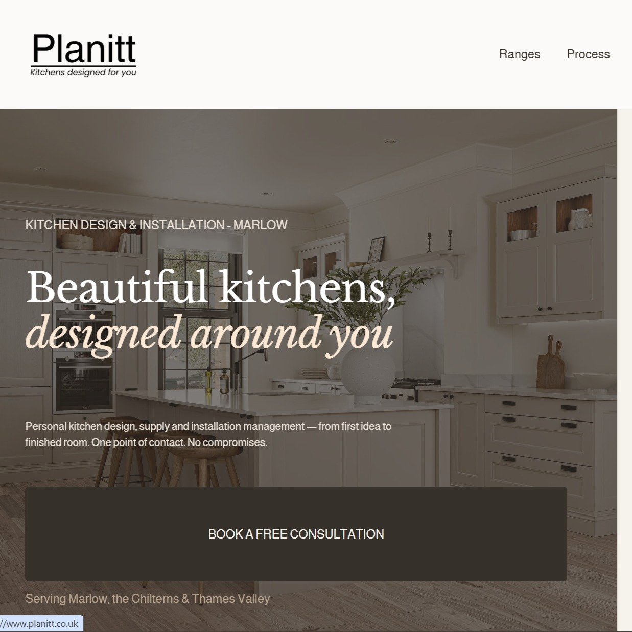 Something exciting has been in the works at Planitt HQ ✨

Our brand new website is live &mdash; and we think it looks pretty special.

Head to planitt.co.uk to explore our kitchen ranges, see how our process works, and find out why our clients keep c