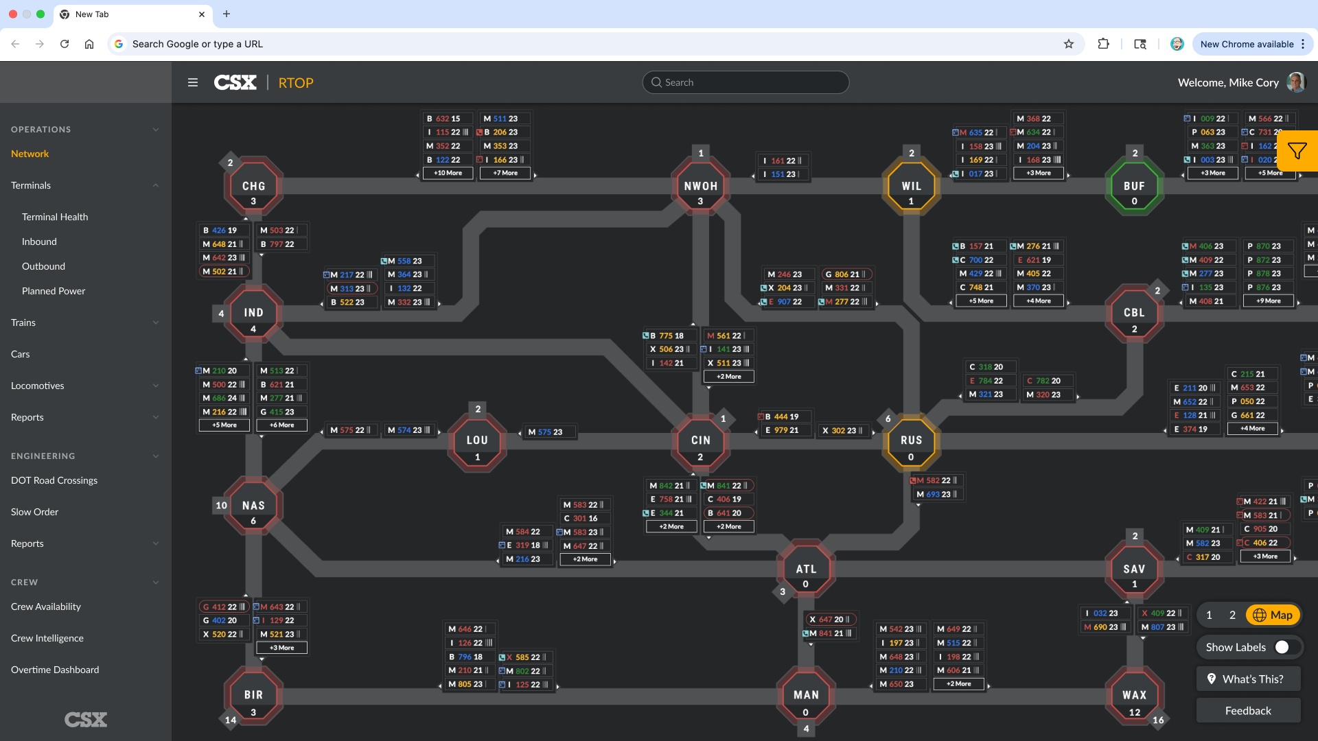 Real Time Operations Portal (RTOP)