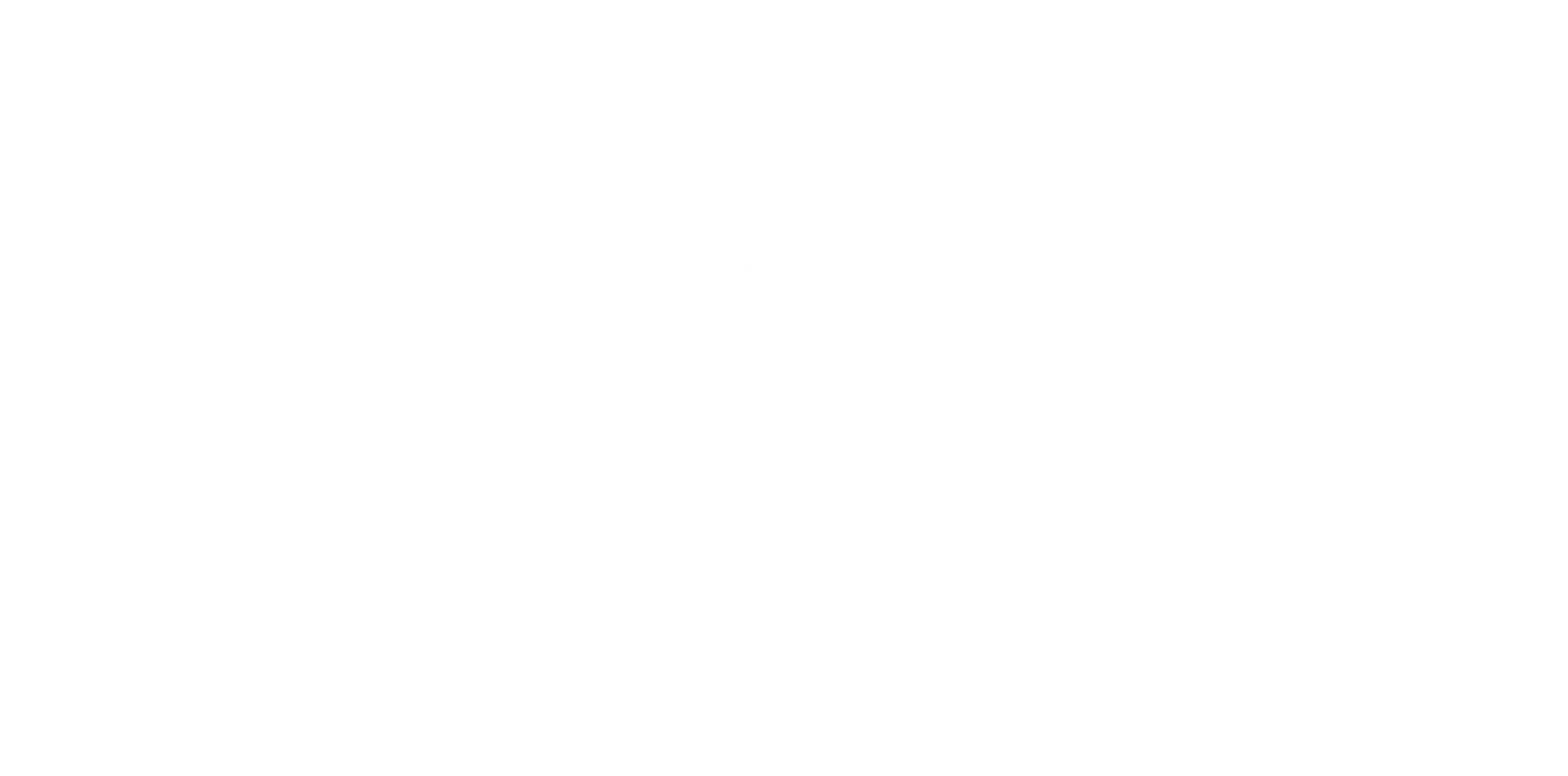 Black and white logo for Brousseau Custom Carpentry with crossed hammers above the text, established in 2018.