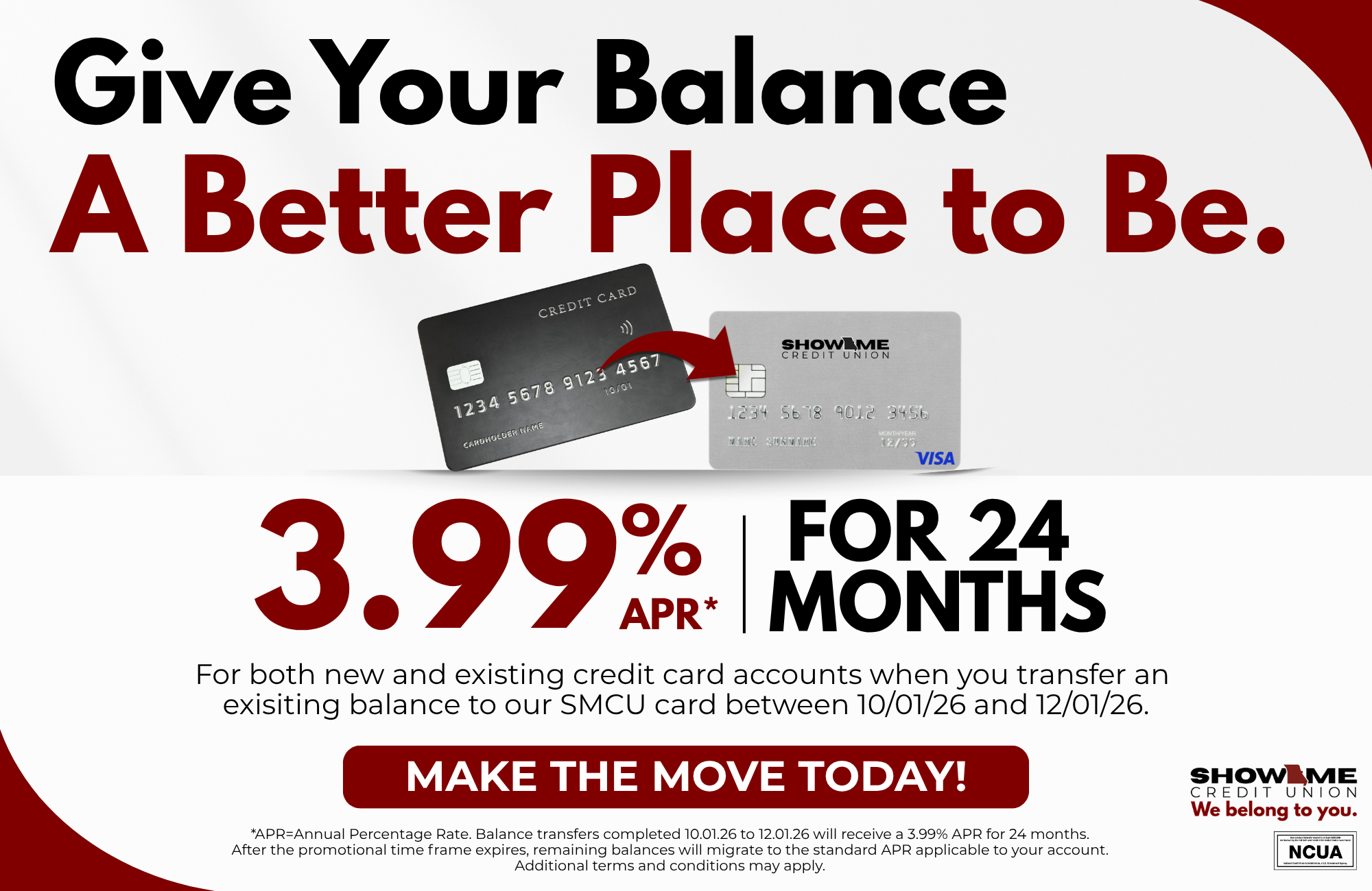Credit Card Balance Transfer promo