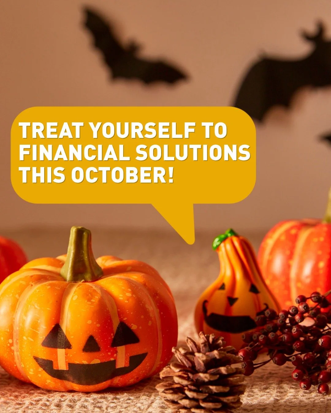 Whether you're enjoying fall festivals, tackling a home project, shopping for the holidays, or looking for a new ride, we're here to help every step of the way. -Auto Loans for your next adventure -Home Equity Loans for home improvements -Personal Lo