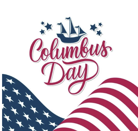 Closed for Columbus Day