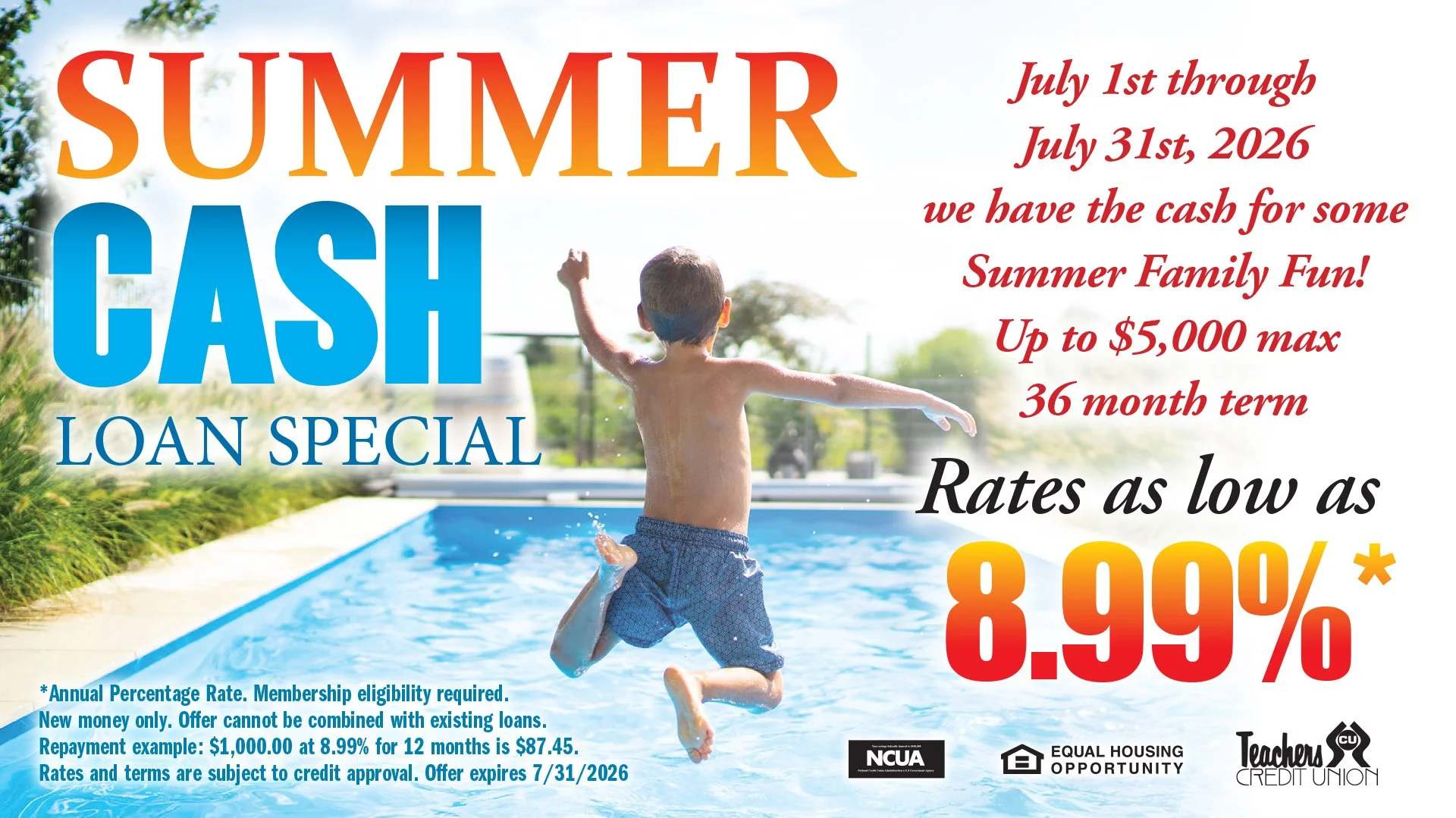 Summer Cash Loan Special