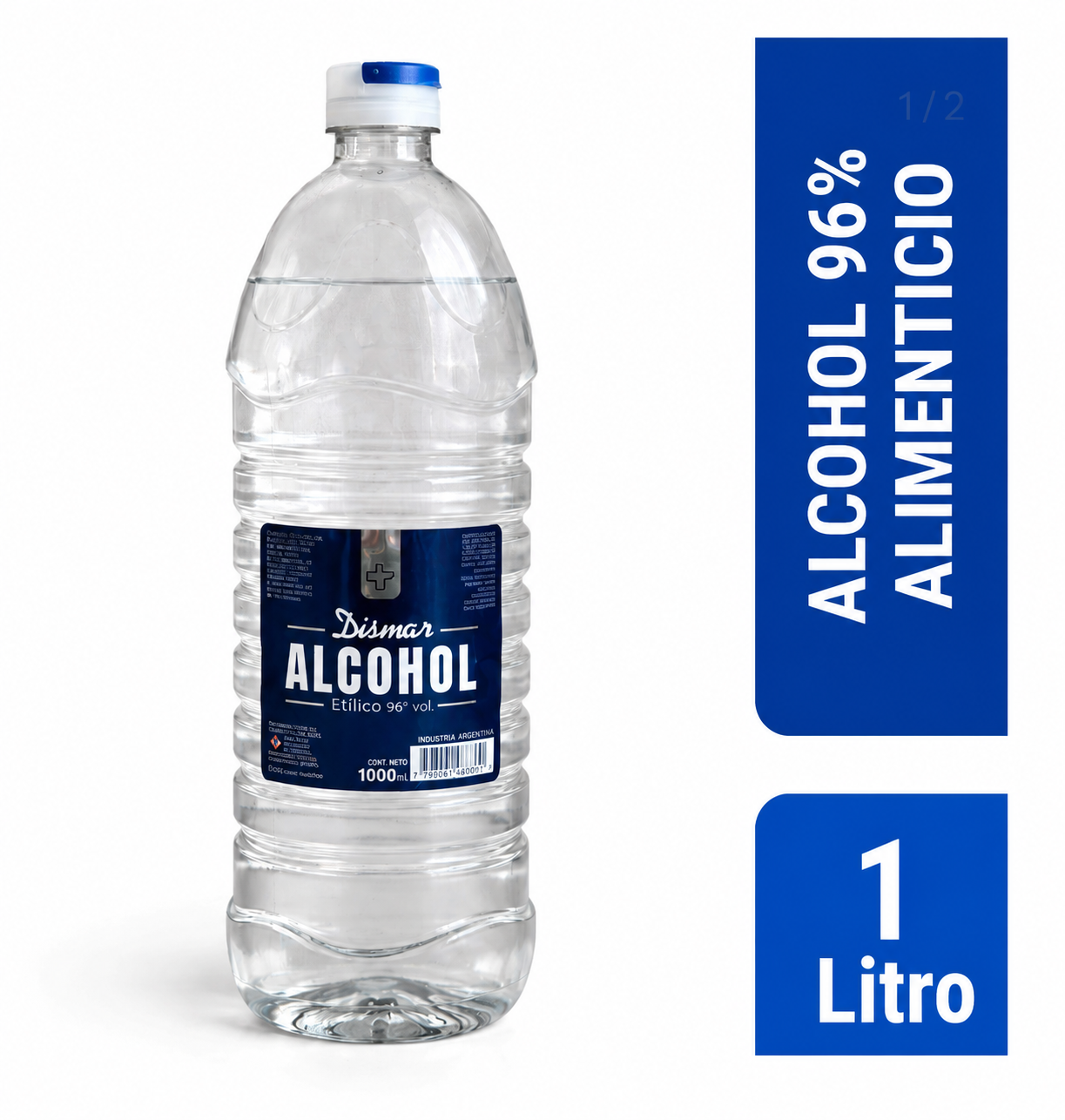Alcohol Puro 1000cc Dismar