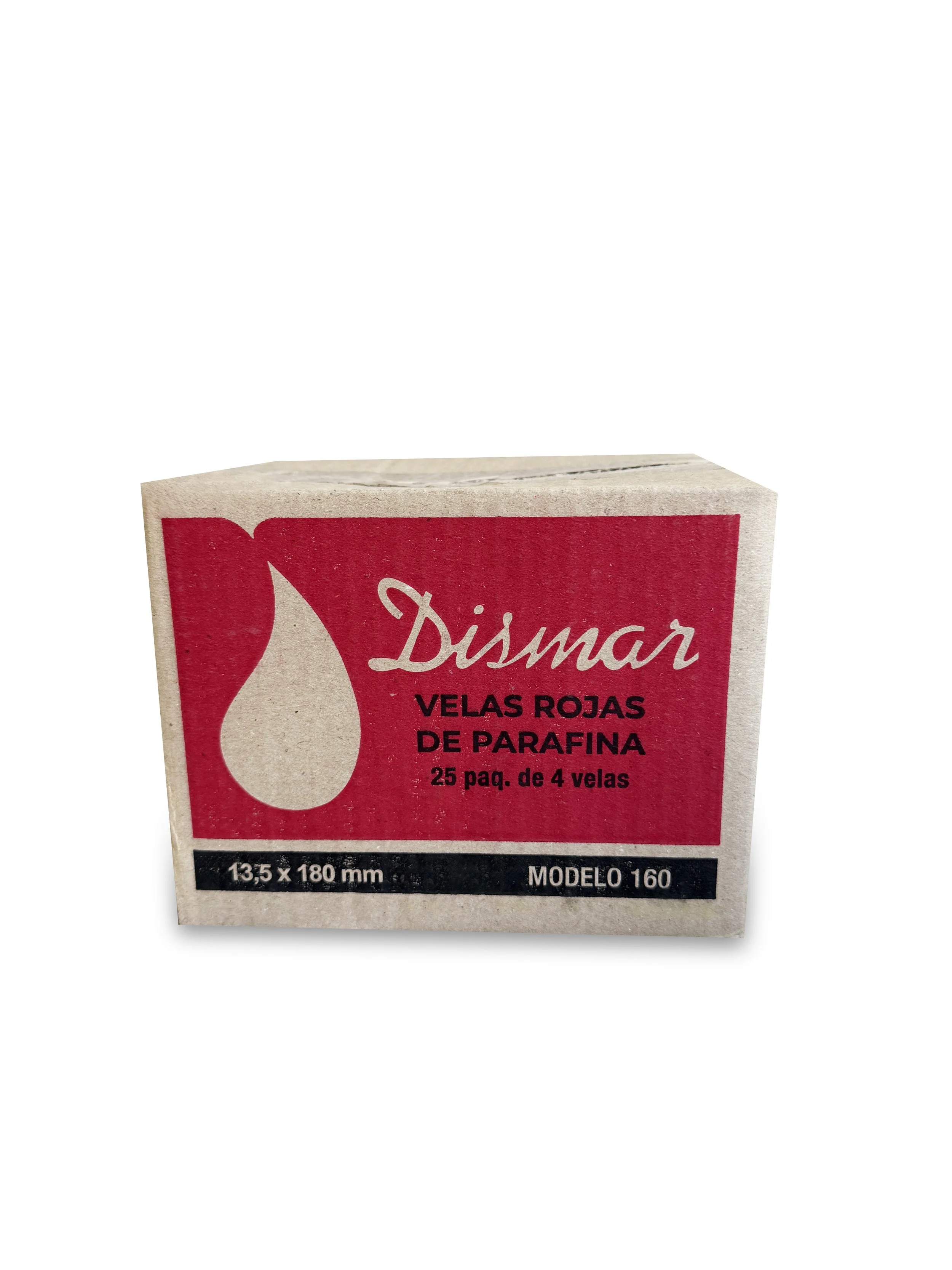 Vela Parafina 160x4 Dismar