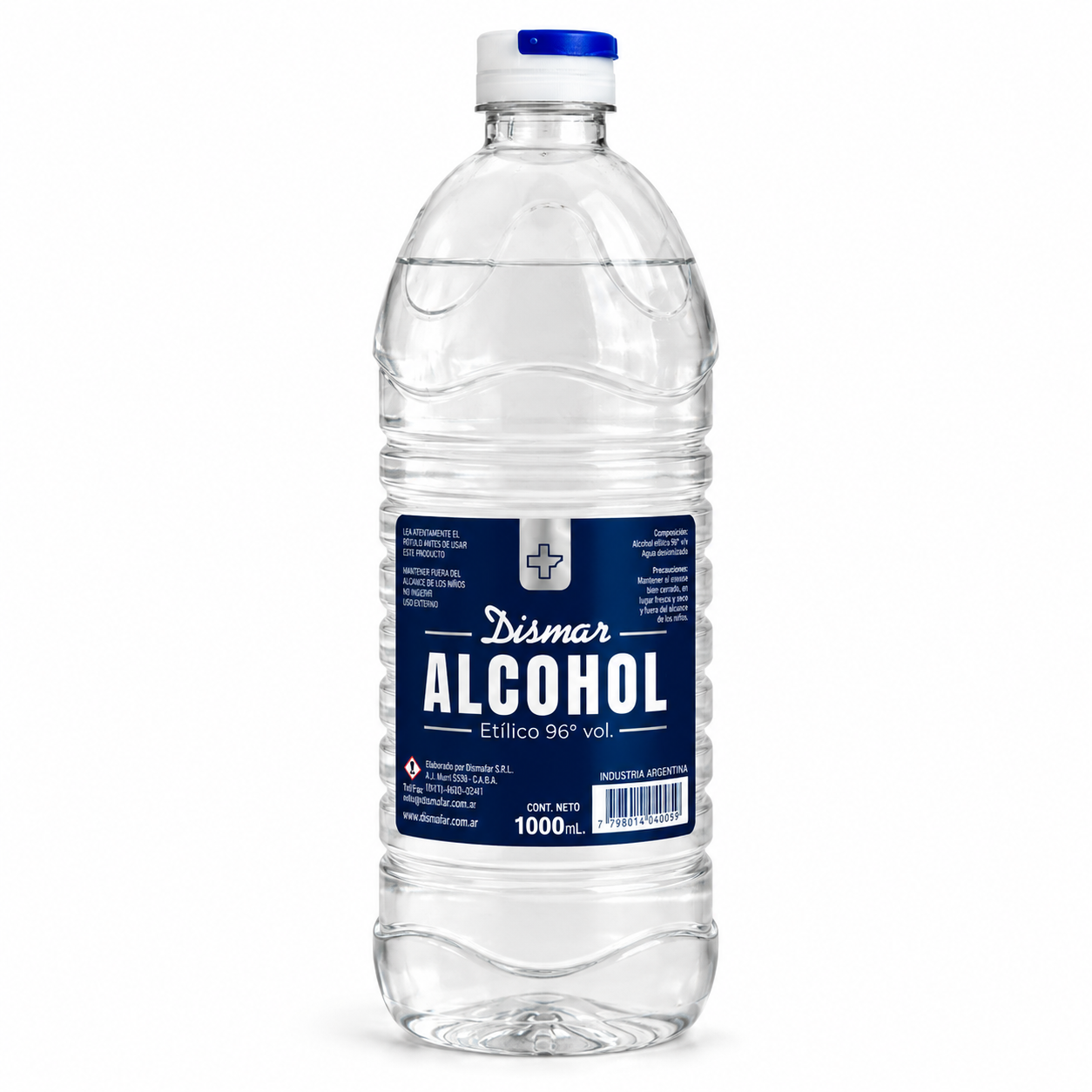 Alcohol Puro 1000cc Dismar