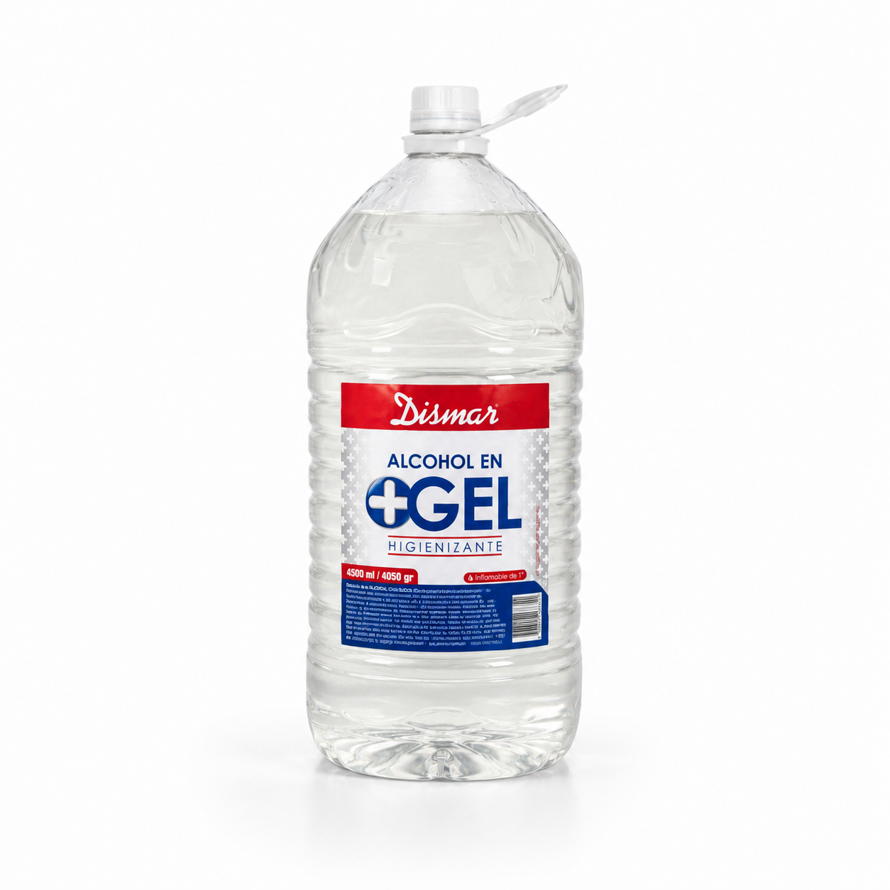 Alcohol en Gel  Bidón 4,5 Litros Dismar