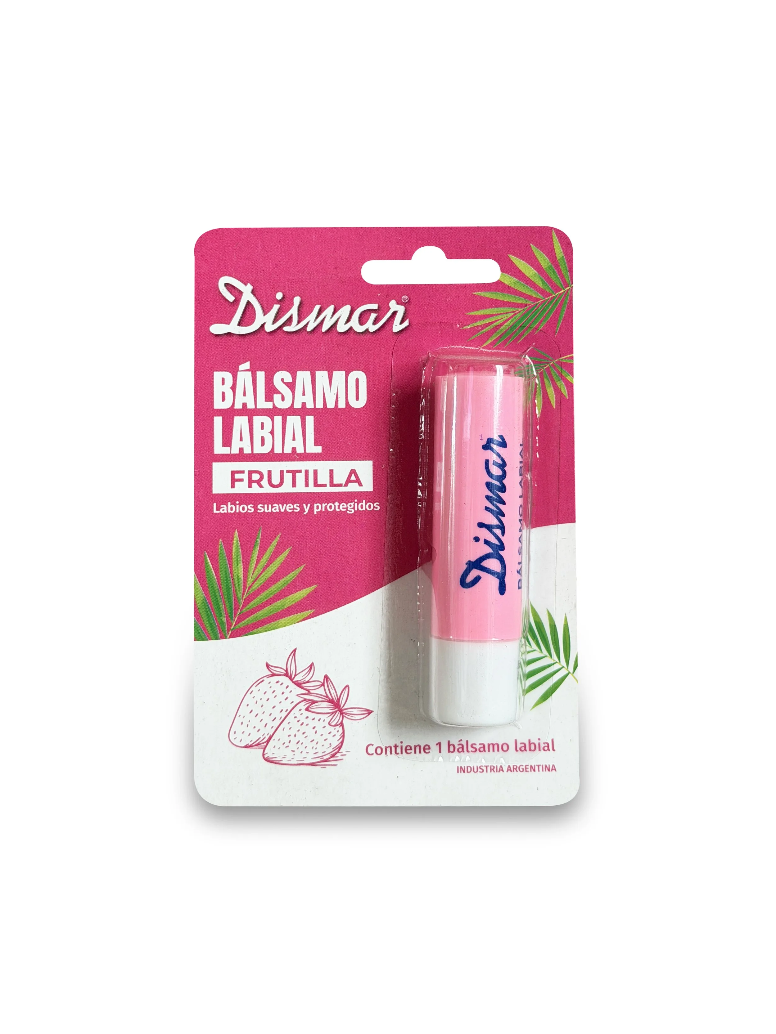 Balsamo Labial Sabor Frutilla Dismar