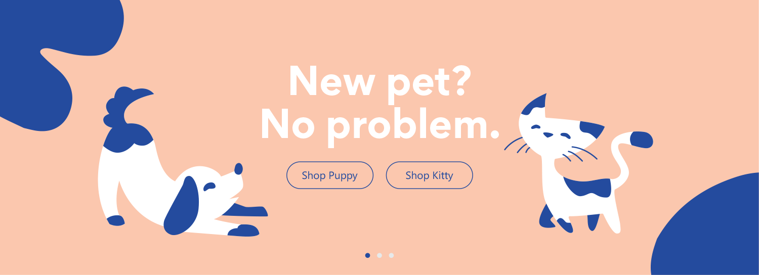 Chewy hero image banner