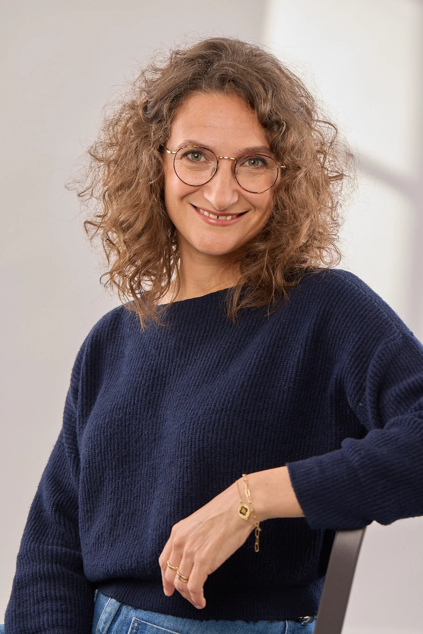 Portrait de Juliette Vallet fondatrice de l'agence Petite Couronne photo @ Daniel Bésikian