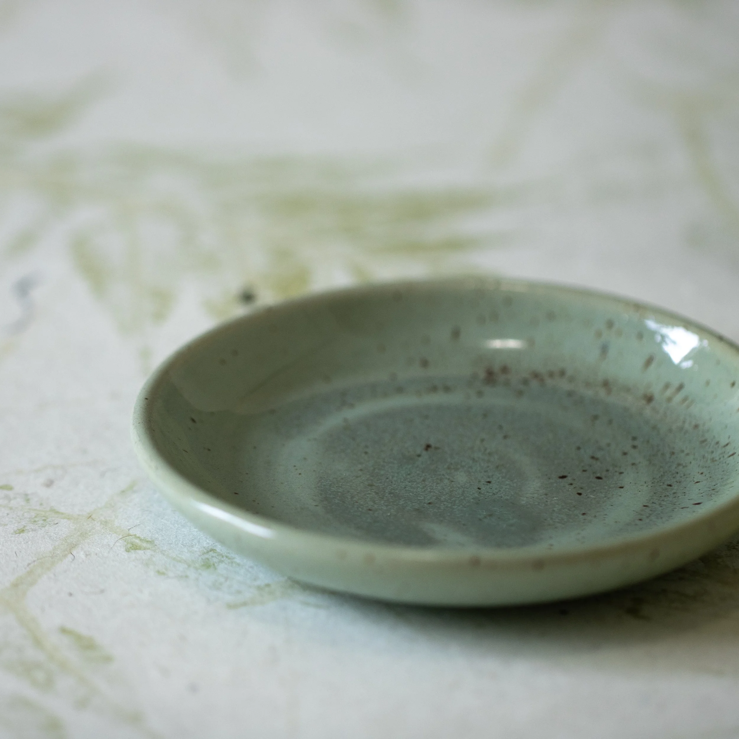 Seafoam Green Trinket Dish