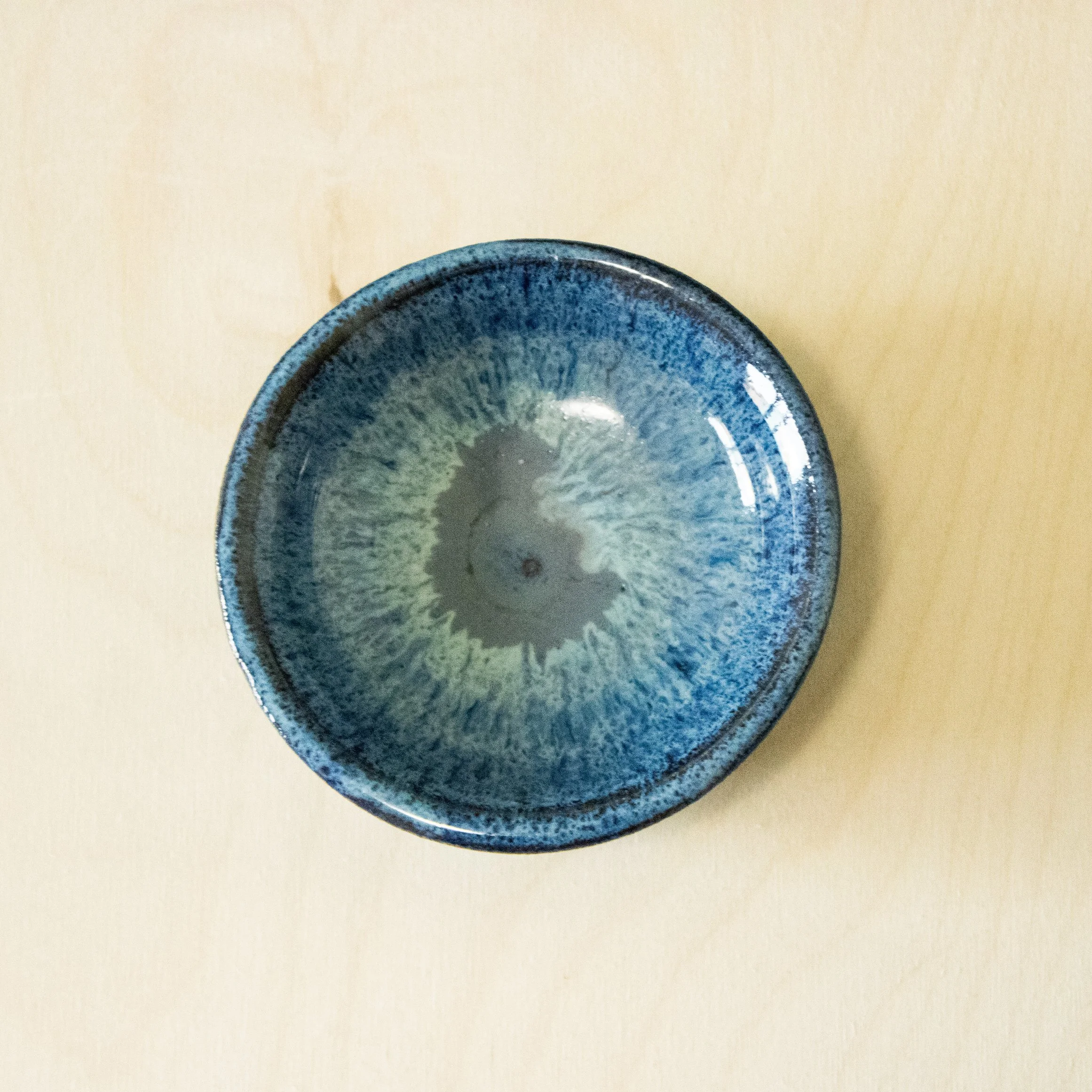 Stormy Blue Trinket Dish