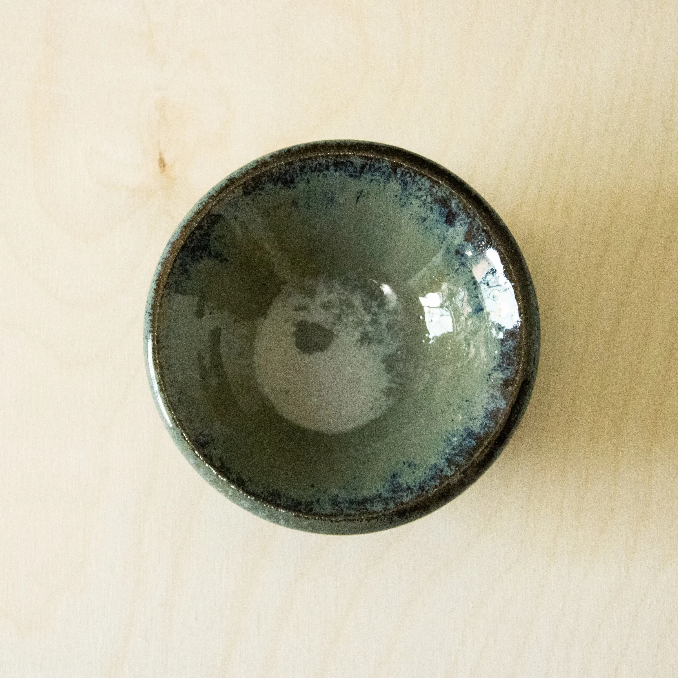 Moody Green Trinket Dish