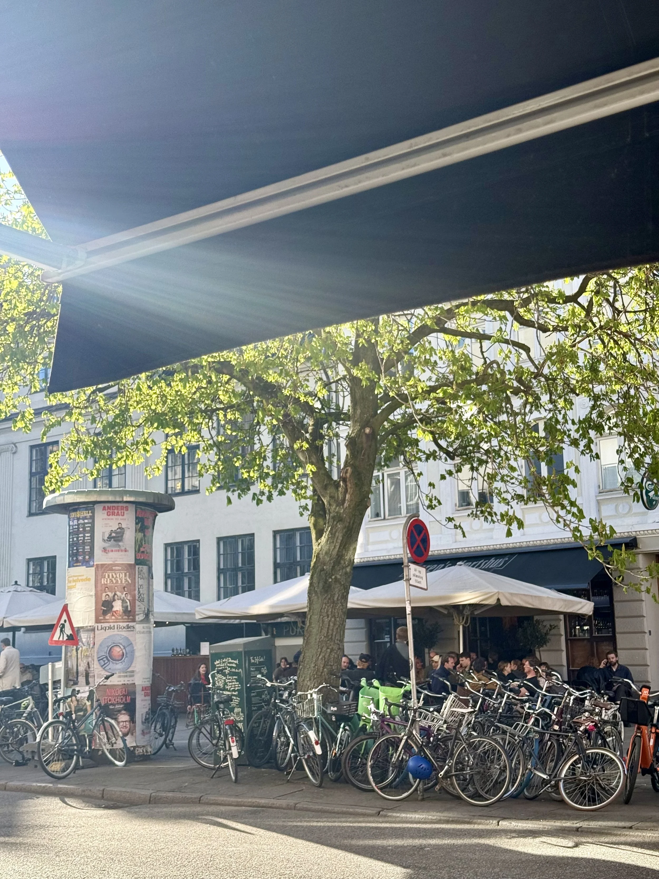 Sous le flot des vélos