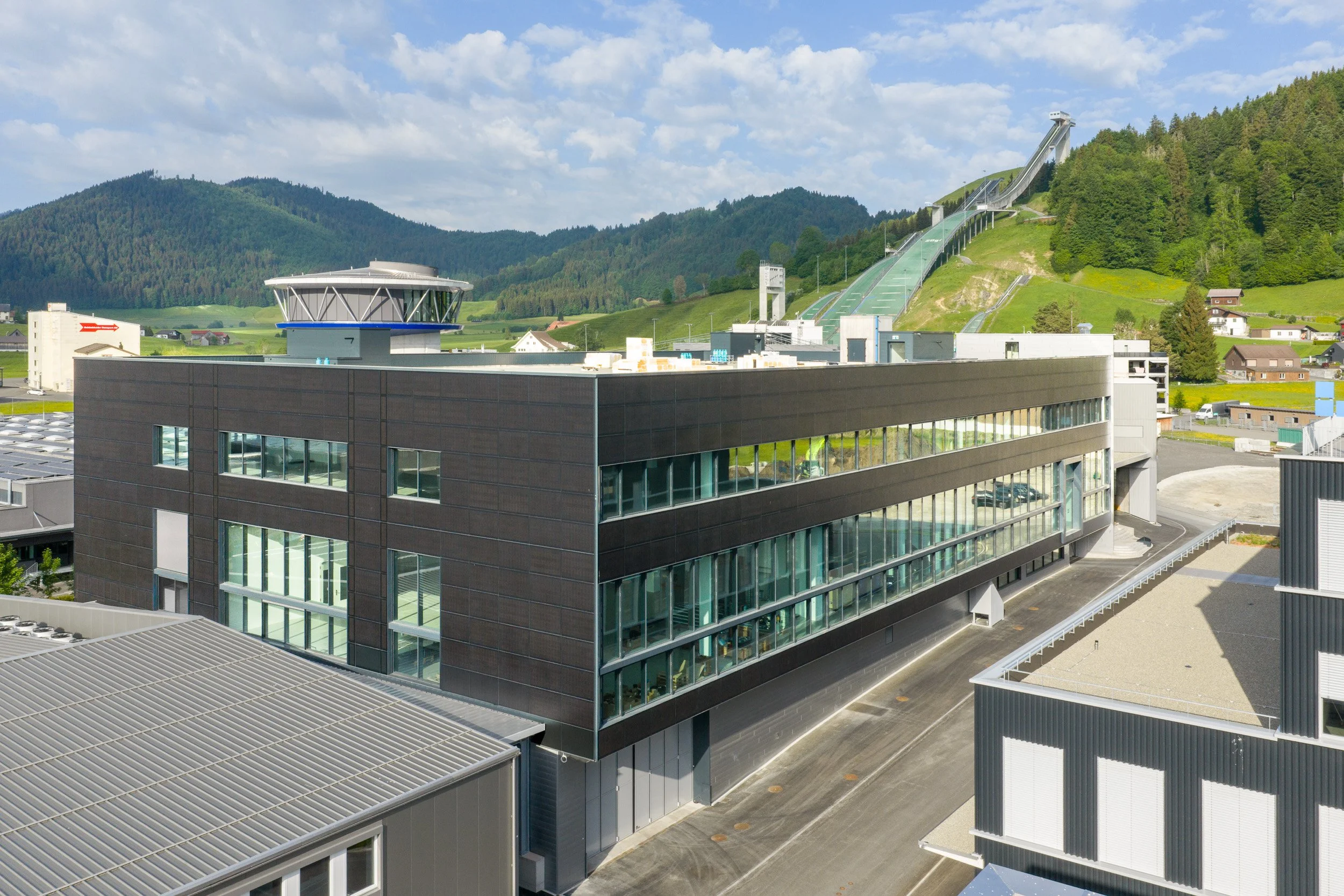 Construction industrielle à Kobiboden, Einsiedeln