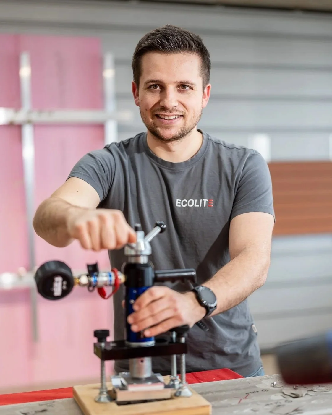 Nick Diethelm, Leiter Technik, Ecolite AG