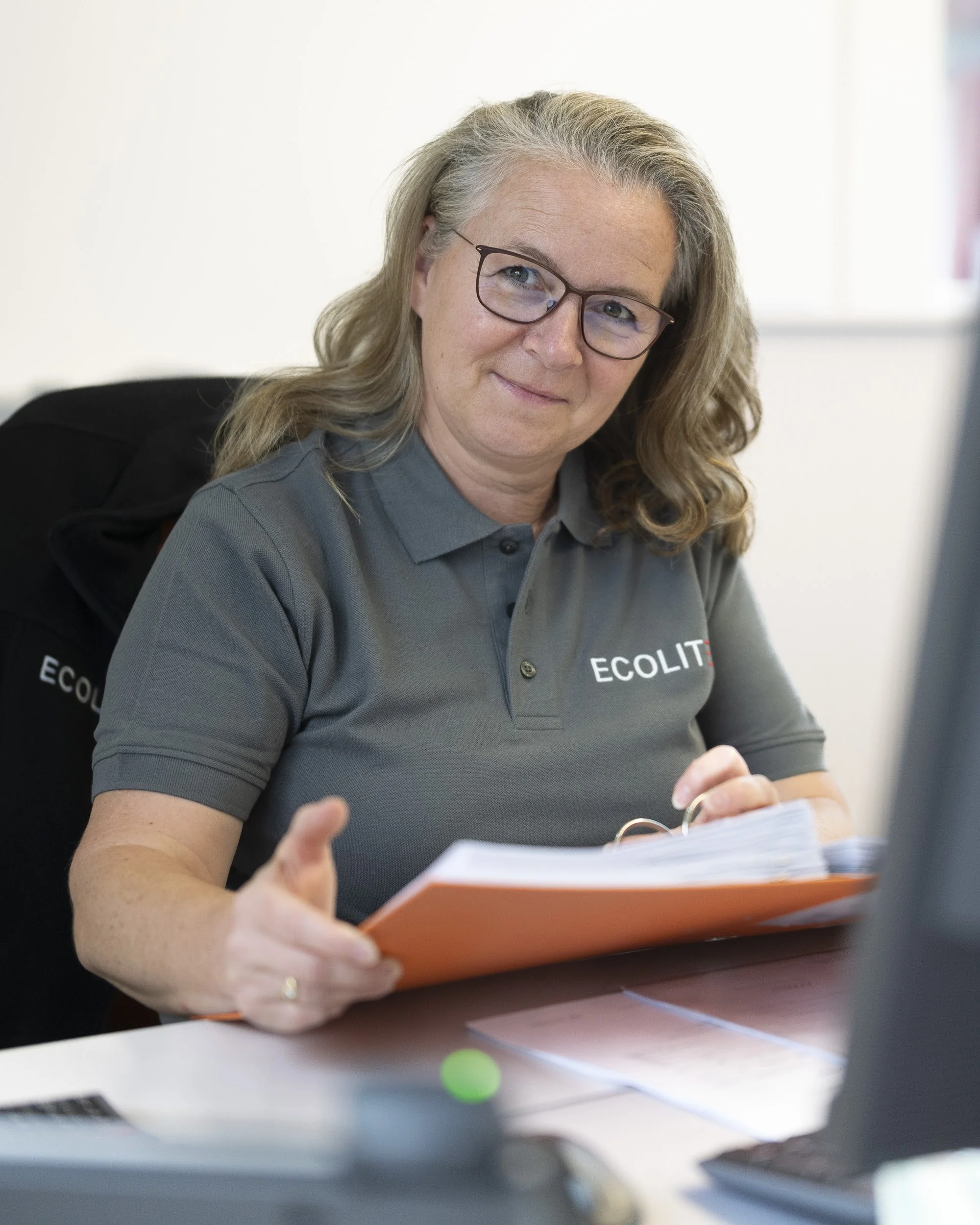 Madeleine Brun, Personal und Buchhaltung, Ecolite AG