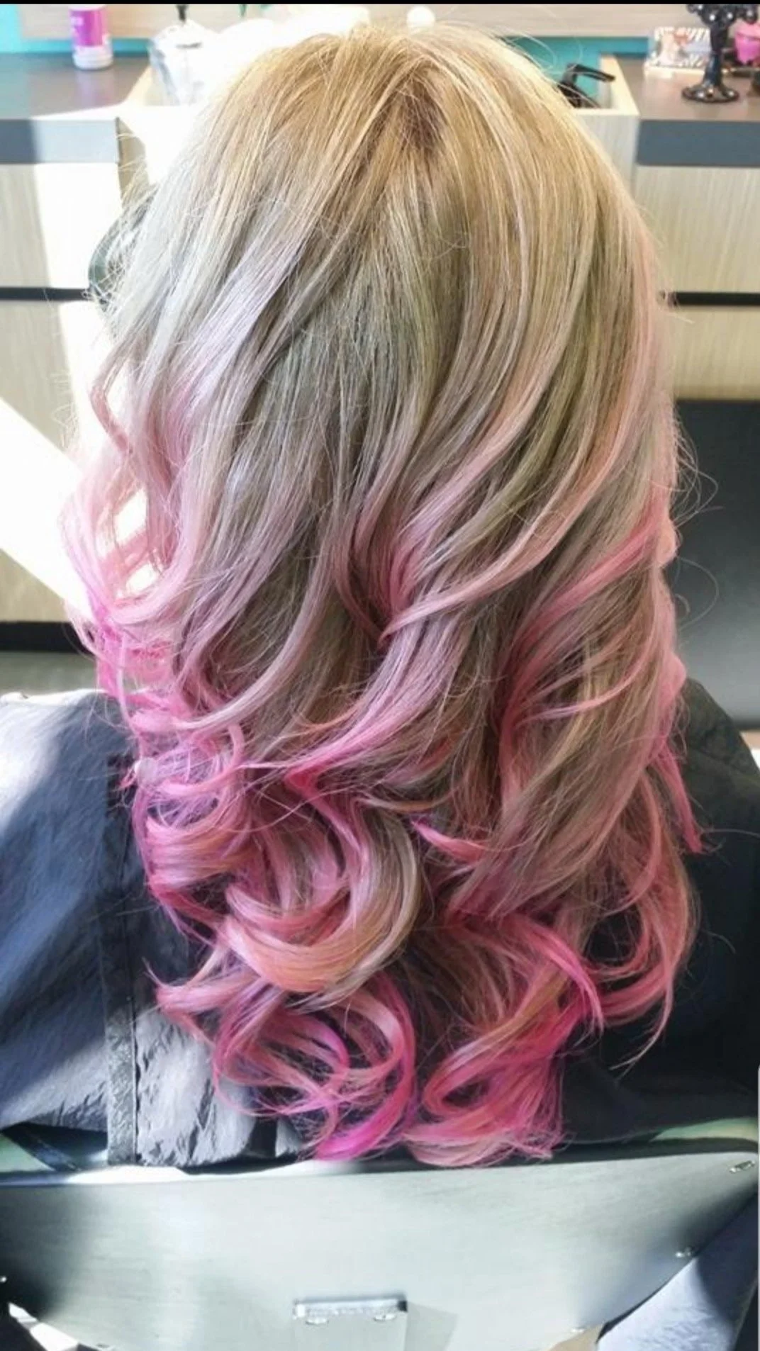 Fashion color pink hair by Salon 230 Daytona Beach