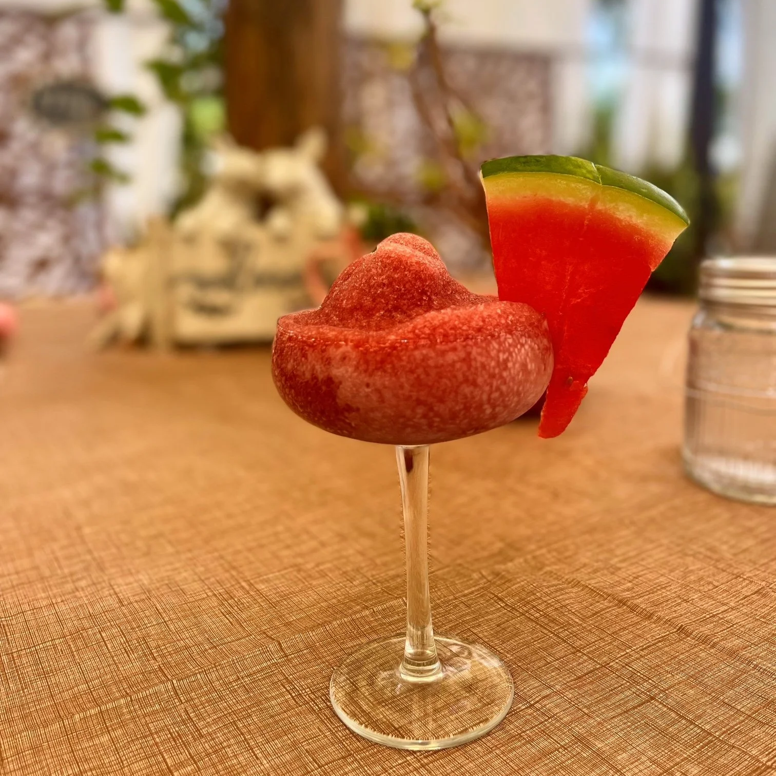 Frozen Sangria drinks beer & wine bar patio Daytona Beach at Hatfield's Hideaway