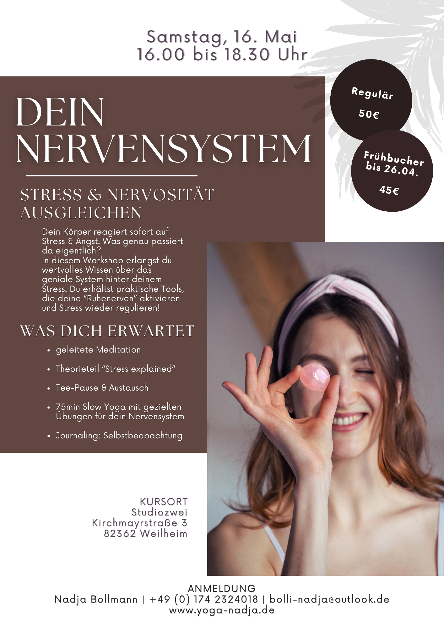 Dein Nervensystem - Workshop am 16. Mai