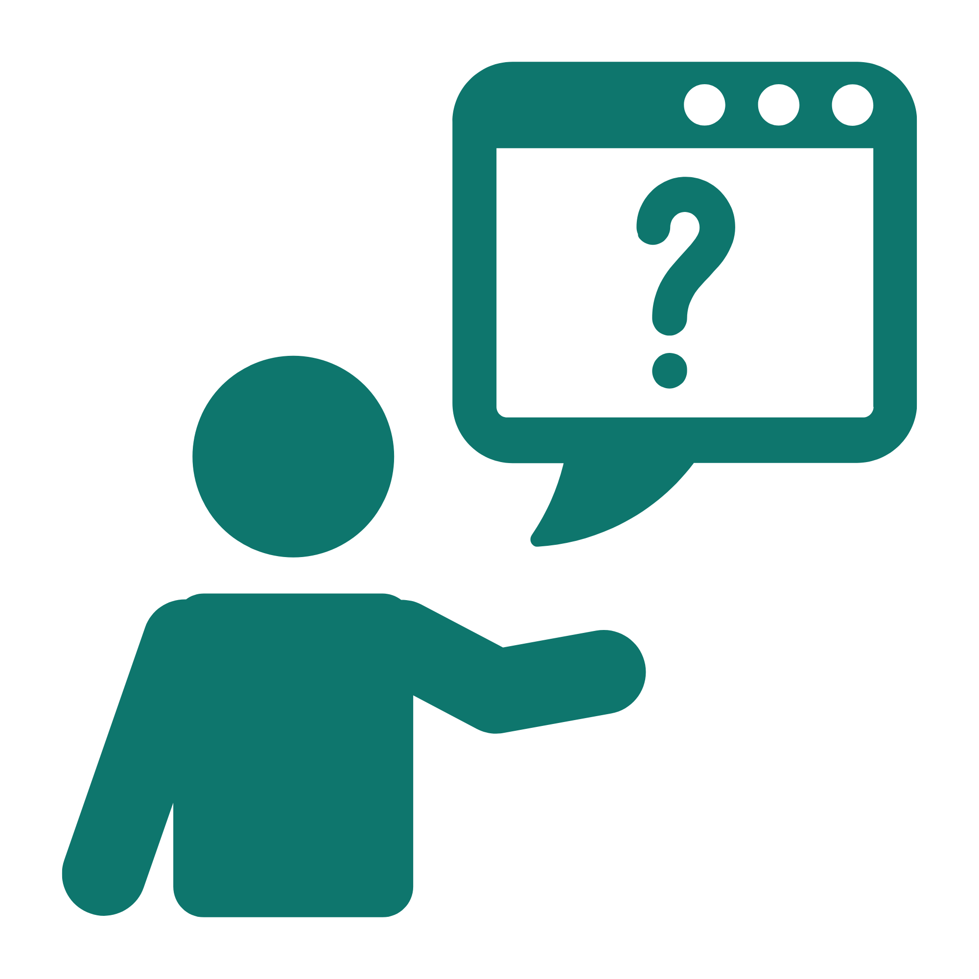 Illustration of a person holding a smartphone with a question mark on the screen, speech bubbles, and a speech bubble icon. Advertise with us in out AI vending machines.