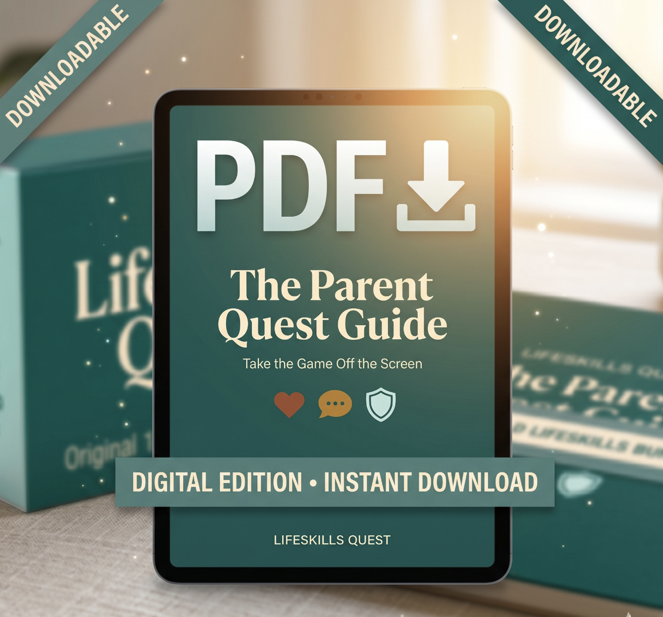COMING SOON: Digital Download of Workbook for Parents & Kids