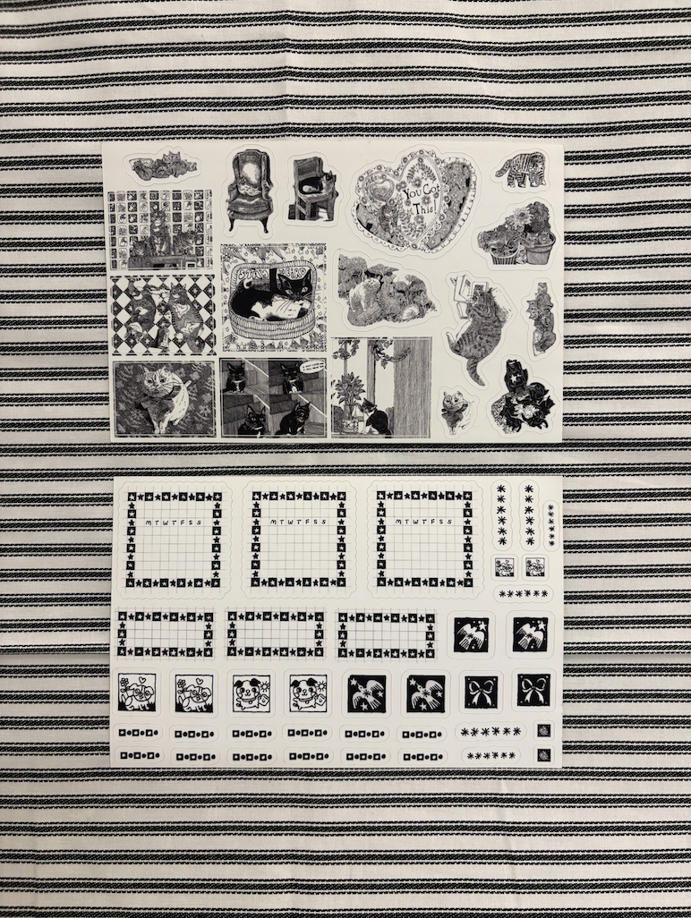 Cat Sticker Sheets