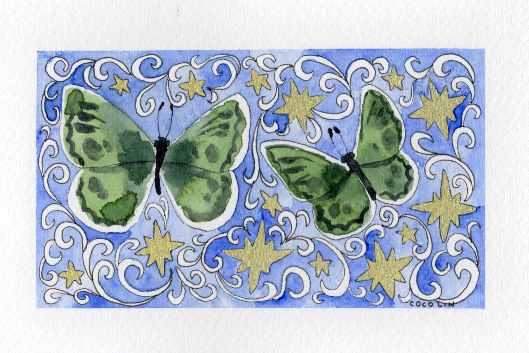 Original Watercolor Butterfly Painting.png