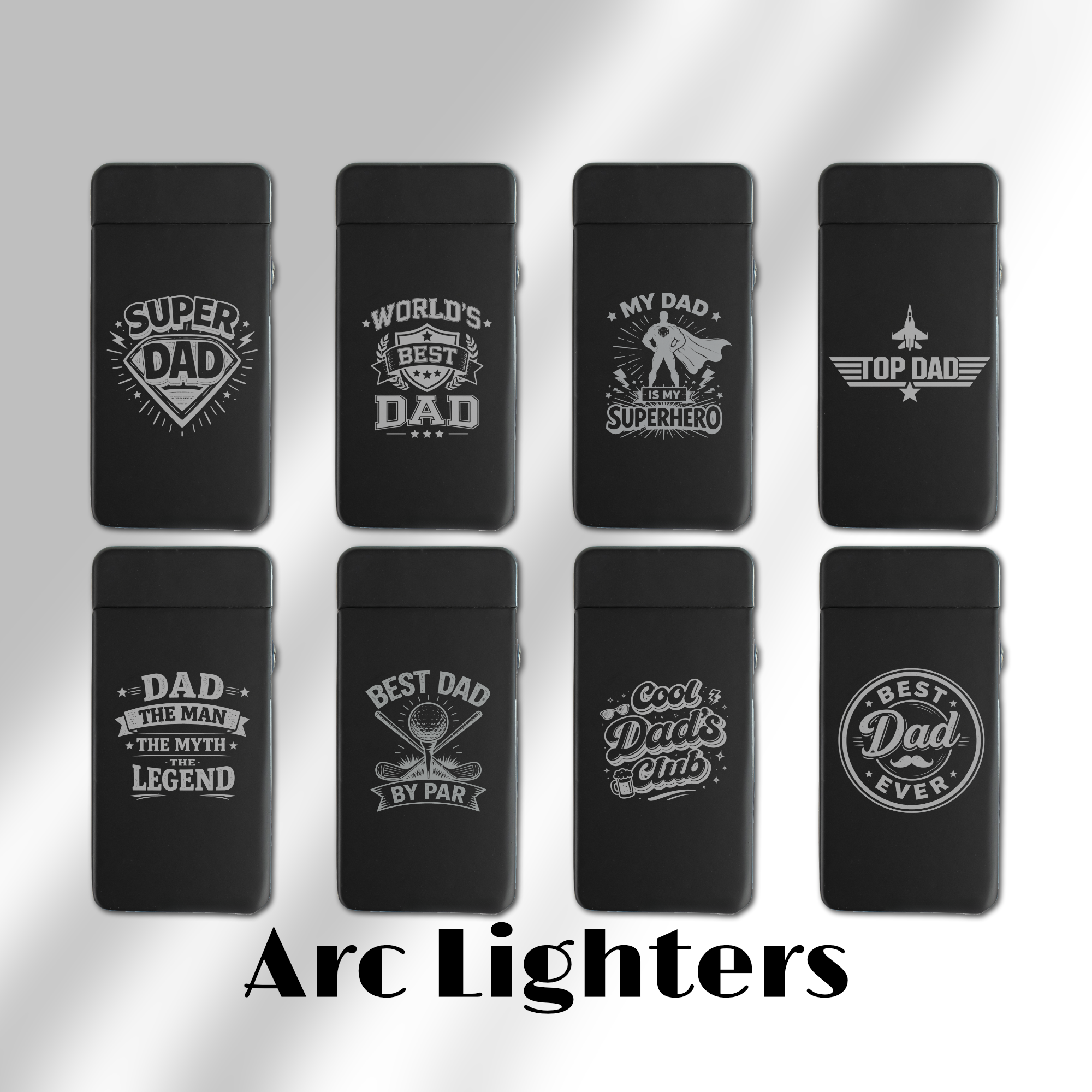 Dad Engraved Arc Lighter